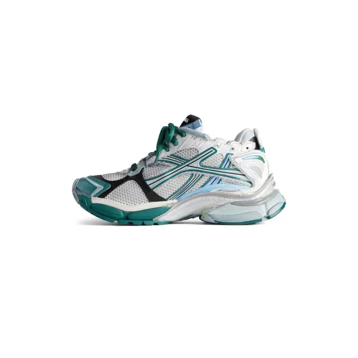 Balenciaga Sneakers Women Women039s Runner Sneaker In Whitegreenblue Whitegreenblue Balenciaga Sneakers Women Women039s Runner Sneaker In Whitegreenblue Whitegreenblue