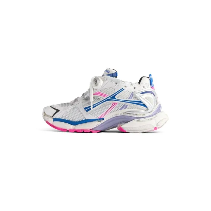 Balenciaga Sneakers Women Women039s Runner Sneaker In Whitelilacneon Pinknavy Whitelilacneon Pinknavy Balenciaga Sneakers Women Women039s Runner Sneaker In Whitelilacneon Pinknavy Whitelilacneon Pinknavy