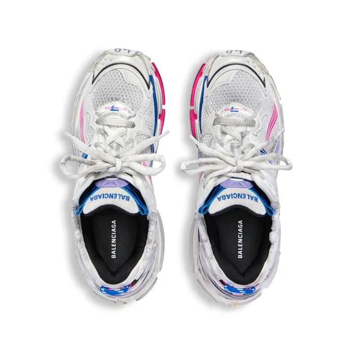 Balenciaga Sneakers Women Women039s Runner Sneaker In Whitelilacneon Pinknavy Whitelilacneon Pinknavy Balenciaga Sneakers Women Women039s Runner Sneaker In Whitelilacneon Pinknavy Whitelilacneon Pinknavy