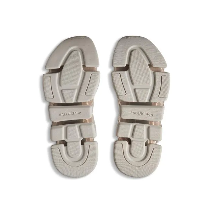 Balenciaga Sneakers Women Women039s Speed 20 Full Clear Sole Recycled Knit Sneaker In Light Beige Light Beige Balenciaga Sneakers Women Women039s Speed 20 Full Clear Sole Recycled Knit Sneaker In Light Beige Light Beige
