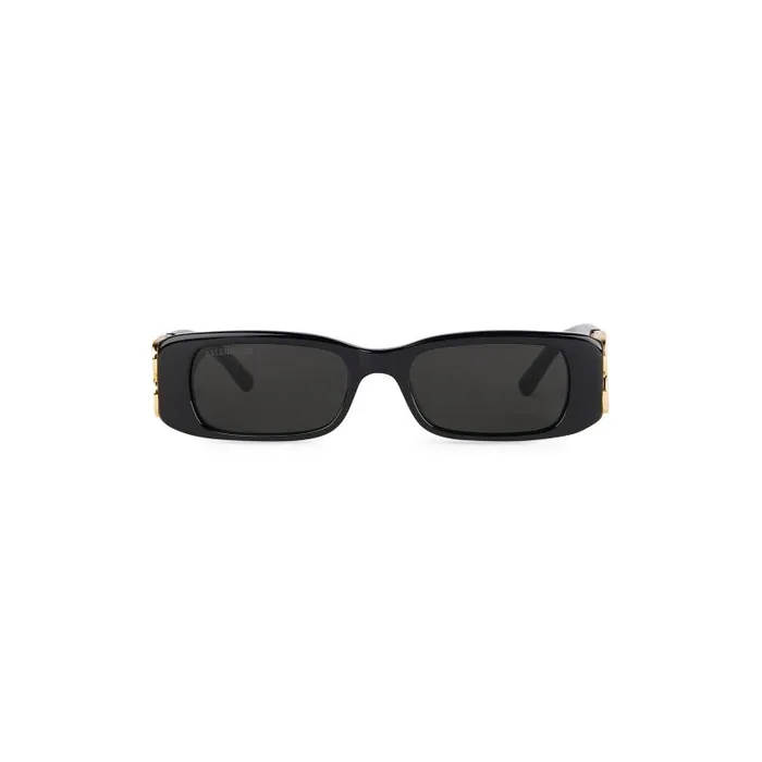 Balenciaga Sunglasses WomenMen Dynasty Rectangle Sunglasses In Black Black