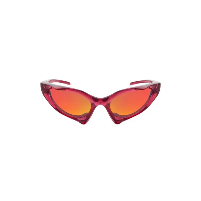 Balenciaga Sunglasses WomenMen Runner Cat Sunglasses In Dark Pink Dark Pink