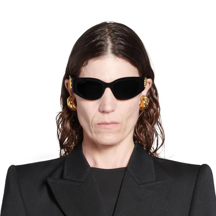 Balenciaga Sunglasses Women Women039s Bossy Round Af Sunglasses In Black Black Balenciaga Sunglasses Women Women039s Bossy Round Af Sunglasses In Black Black