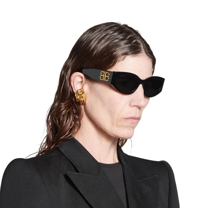 Balenciaga Sunglasses Women Women039s Bossy Round Af Sunglasses In Black Black Balenciaga Sunglasses Women Women039s Bossy Round Af Sunglasses In Black Black