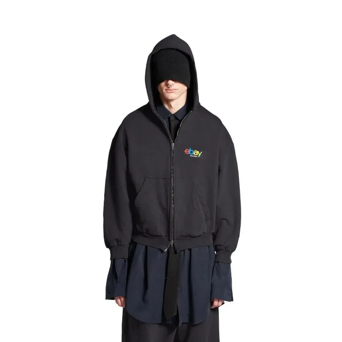 Balenciaga Sweatshirts and Hoodies Men Men039s Ebay Zipup Hoodie Regular Fit In Black Black Balenciaga Sweatshirts and Hoodies Men Men039s Ebay Zipup Hoodie Regular Fit In Black Black