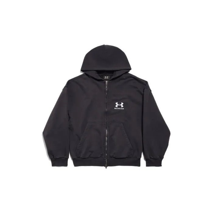 Balenciaga Sweatshirts and Hoodies Women Women039s Under Armour Zipup Hoodie Regular Fit In Blackwhite Blackwhite Balenciaga Sweatshirts and Hoodies Women Women039s Under Armour Zipup Hoodie Regular Fit In Blackwhite Blackwhite