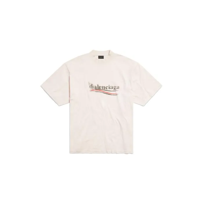 Balenciaga Tshirts WomenMen Political Stencil Tshirt Medium Fit In Off Whiteblack Off Whiteblack Balenciaga Tshirts WomenMen Political Stencil Tshirt Medium Fit In Off Whiteblack Off Whiteblack