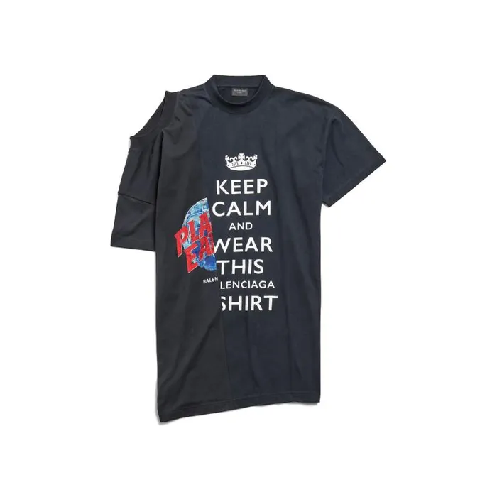 Balenciaga Tshirts Women Women039s 5050 Tshirt In Black Black