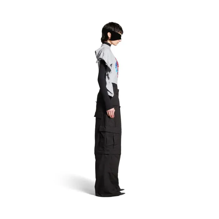 Balenciaga Tshirts Women Women039s Planet Earth Twisting Tshirt In Grey Grey Balenciaga Tshirts Women Women039s Planet Earth Twisting Tshirt In Grey Grey