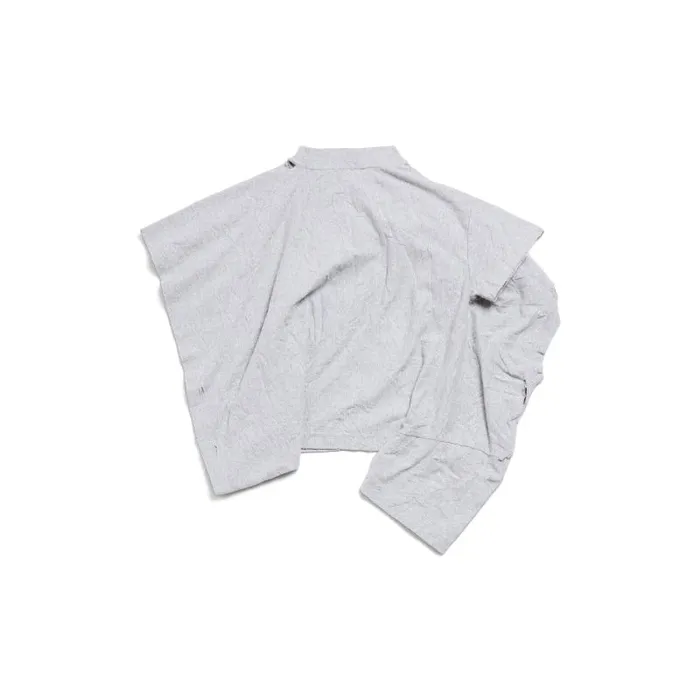 Balenciaga Tshirts Women Women039s Planet Earth Twisting Tshirt In Grey Grey Balenciaga Tshirts Women Women039s Planet Earth Twisting Tshirt In Grey Grey