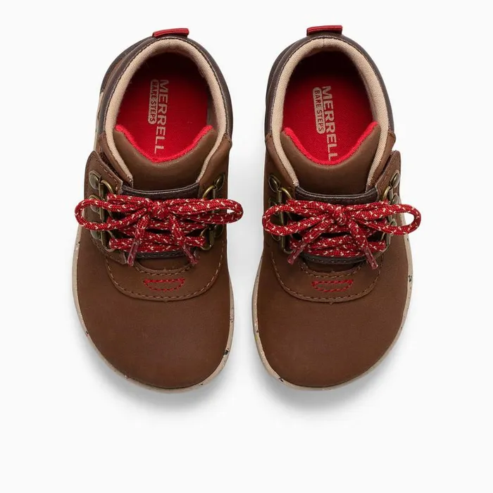 Bare Steps Boot 20 Brown Suede Kids Merrell Boots Bare Steps Boot 20 Brown Suede Kids Merrell Boots