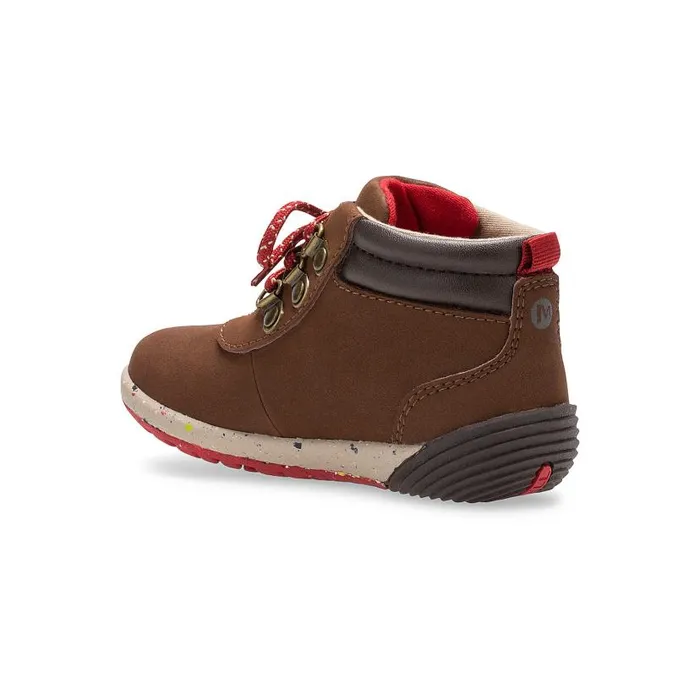 Bare Steps Boot 20 Brown Suede Kids Merrell Boots Bare Steps Boot 20 Brown Suede Kids Merrell Boots