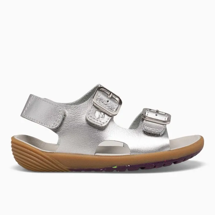 Bare Steps Sandal Silver Kids Merrell Sandals