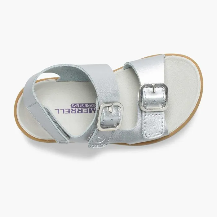 Bare Steps Sandal Silver Kids Merrell Sandals