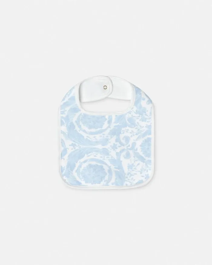 Barocco Baby Bib Blueprint Children Versace Accessories