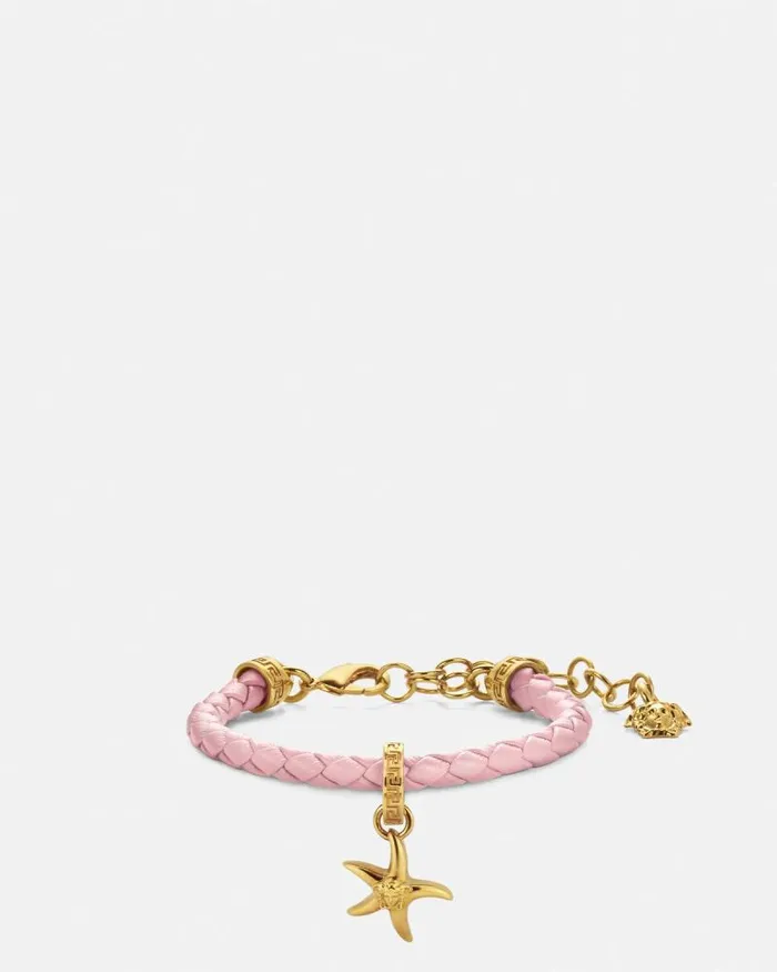Barocco Sea Bracelet Light Pink WomenMen Versace Bracelets