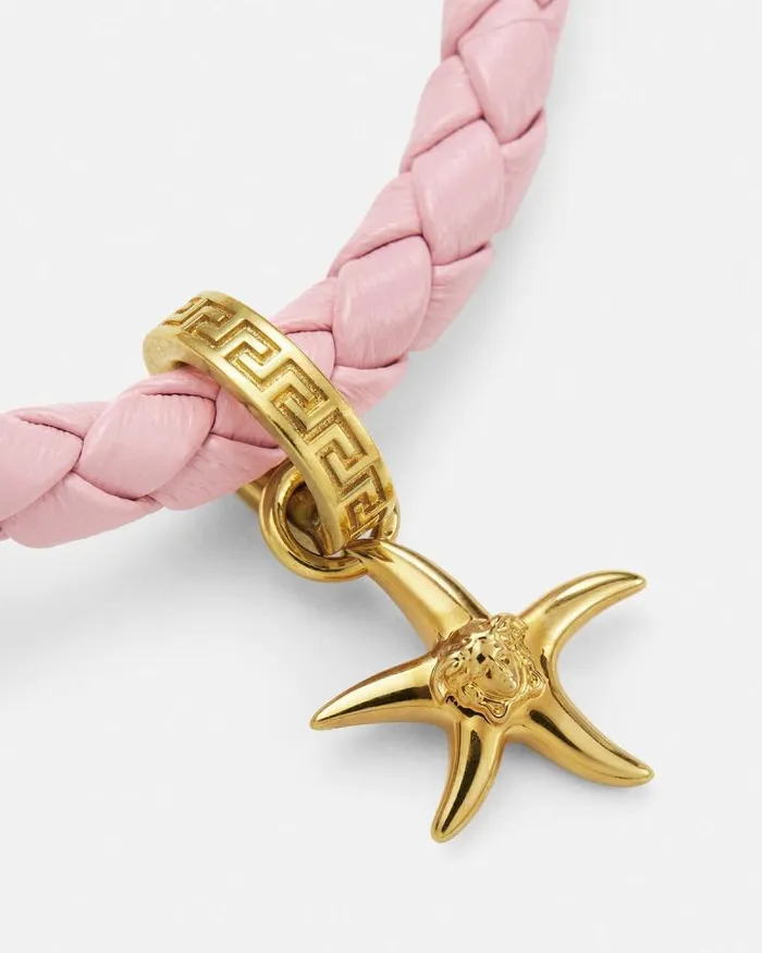 Barocco Sea Bracelet Light Pink WomenMen Versace Bracelets