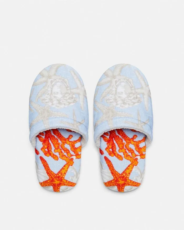 Barocco Sea Slippers Blueprint Home and Lifestyle Versace Slippers