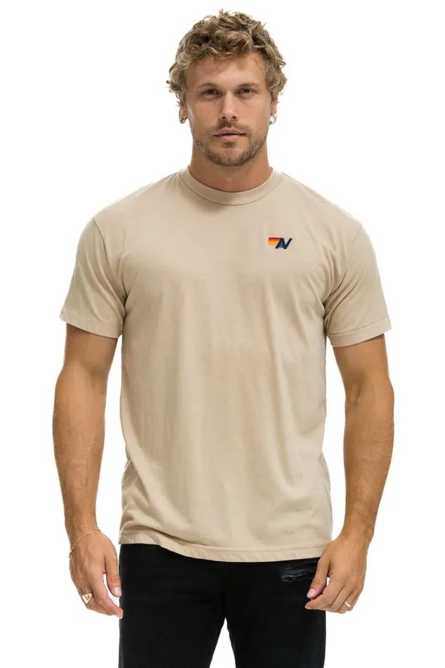 Basic Tee 8211 Sand WomenMen Aviator Nation Tees