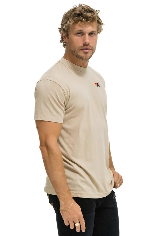 Basic Tee 8211 Sand WomenMen Aviator Nation Tees