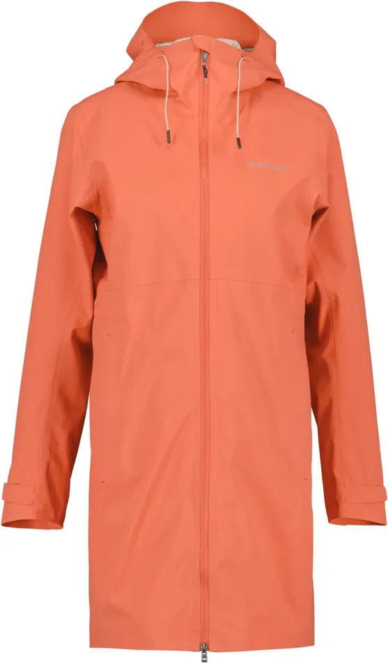Bea Parka Brique Red Women Didriksons Spring Jackets
