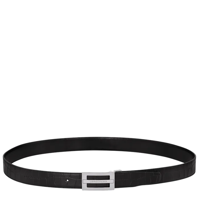 Belts Delta Box Men8217s belt Black Longchamp Men