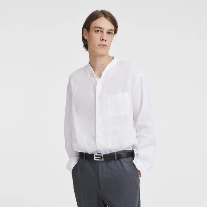 Belts Delta Box Men8217s belt Black Longchamp Men