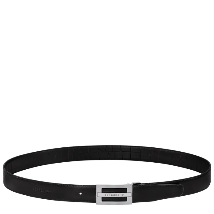 Belts Delta Box Men8217s belt Black Longchamp Men