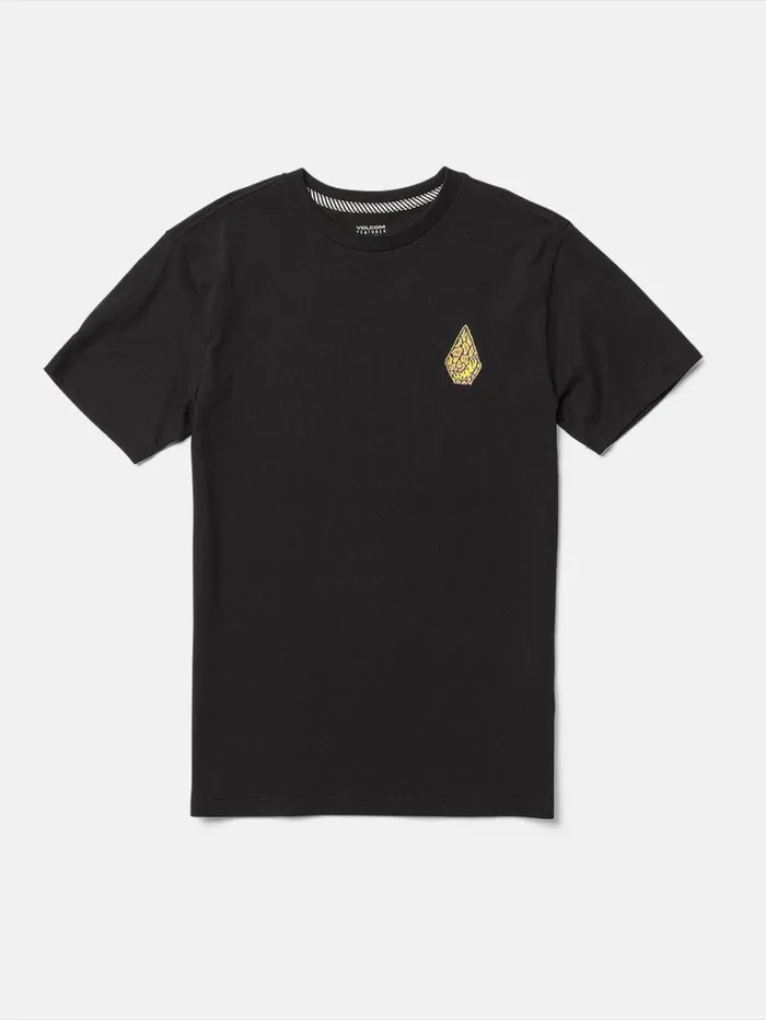 Big Boys Featured Artist Tetsunori Short Sleeve Tee 8211 Black Kids Volcom Skate