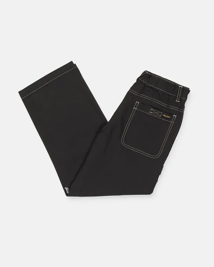 Big Boys Krafter Kombat Pants 8211 Black Kids Volcom Pants