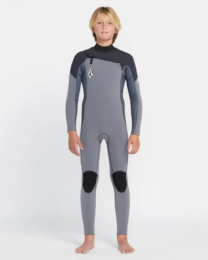 Big Boys Modulator 32mm Chest Zip Long Sleeve Fullsuit 8211 Charcoal Kids Volcom Wetsuits Big Boys Modulator 32mm Chest Zip Long Sleeve Fullsuit 8211 Charcoal Kids Volcom Wetsuits