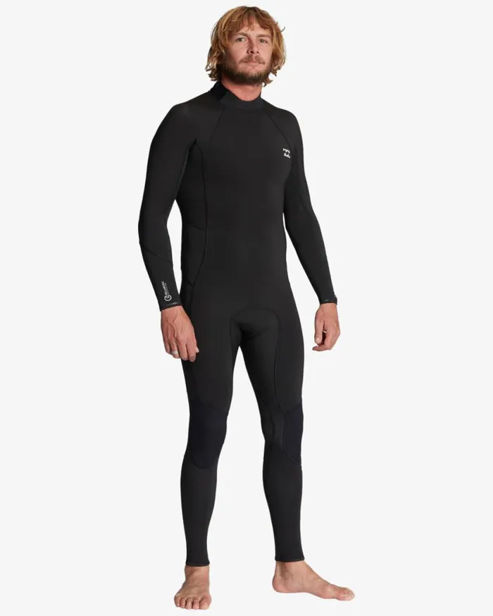 Billabong 32mm Absolute Back Zip Wetsuit Black Mens Wetsuits Billabong 32mm Absolute Back Zip Wetsuit Black Mens Wetsuits