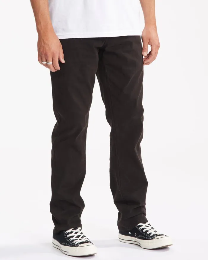 Billabong 73 Chino Pants Black Mens Jeans and Pants Billabong 73 Chino Pants Black Mens Jeans and Pants