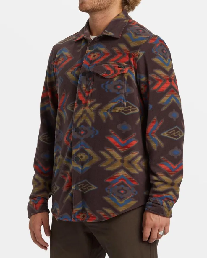 Billabong ADiv Furnace Flannel Shirt Plum Mens Hoodies and Fleece Billabong ADiv Furnace Flannel Shirt Plum Mens Hoodies and Fleece