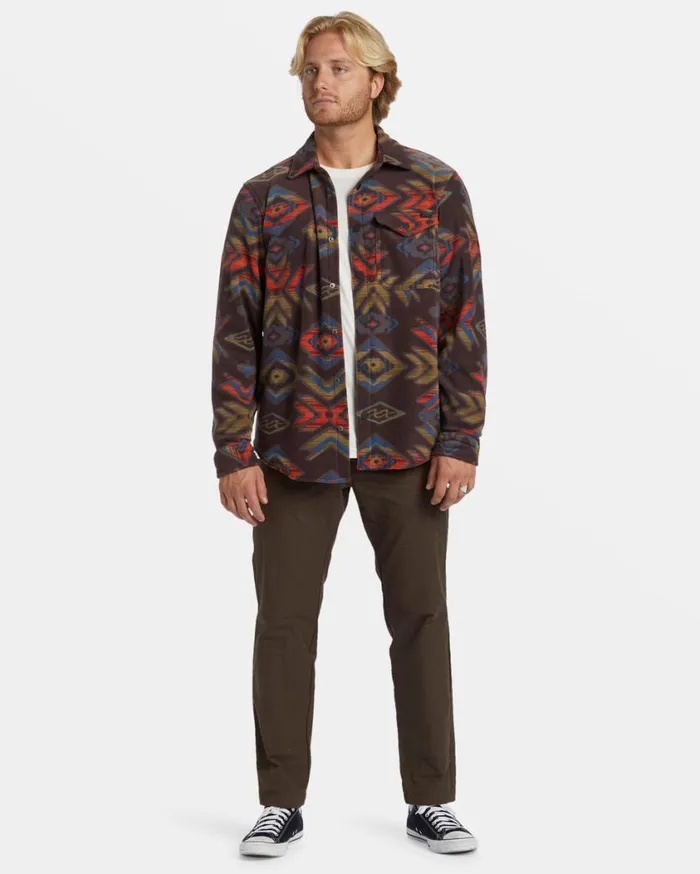 Billabong ADiv Furnace Flannel Shirt Plum Mens Hoodies and Fleece Billabong ADiv Furnace Flannel Shirt Plum Mens Hoodies and Fleece
