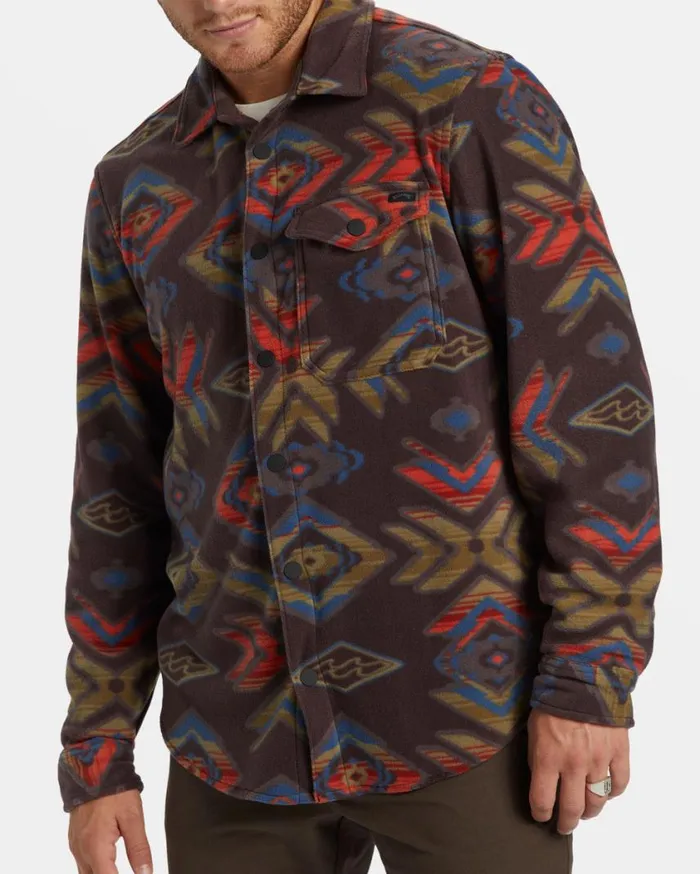 Billabong ADiv Furnace Flannel Shirt Plum Mens Hoodies and Fleece Billabong ADiv Furnace Flannel Shirt Plum Mens Hoodies and Fleece