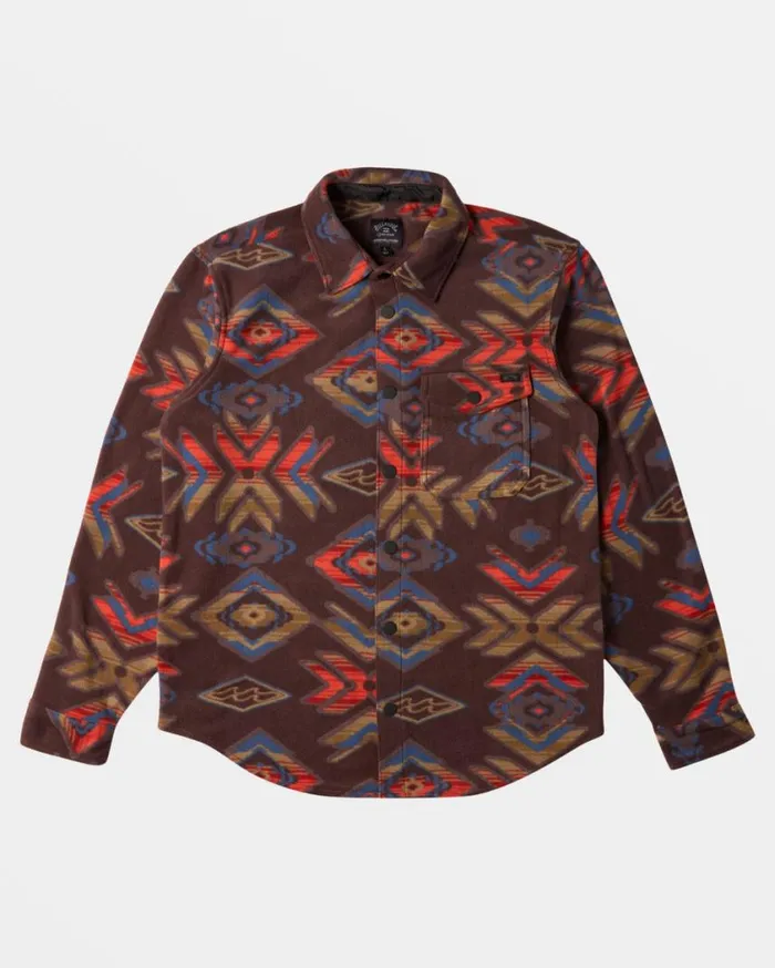 Billabong ADiv Furnace Flannel Shirt Plum Mens Hoodies and Fleece Billabong ADiv Furnace Flannel Shirt Plum Mens Hoodies and Fleece