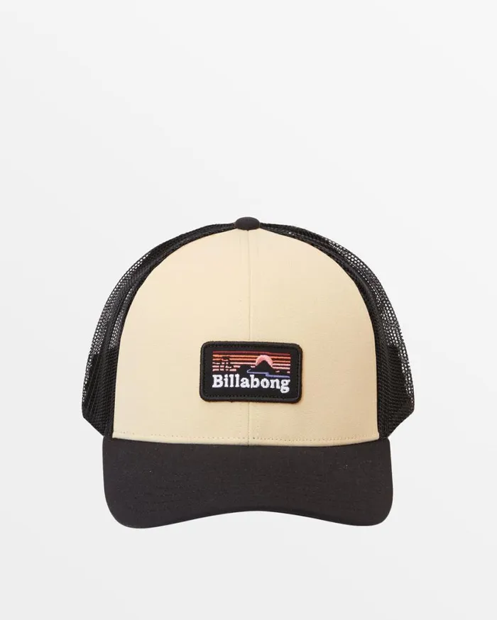 Billabong ADiv Trucker Hat Blacktan Mens Beanies Billabong ADiv Trucker Hat Blacktan Mens Beanies