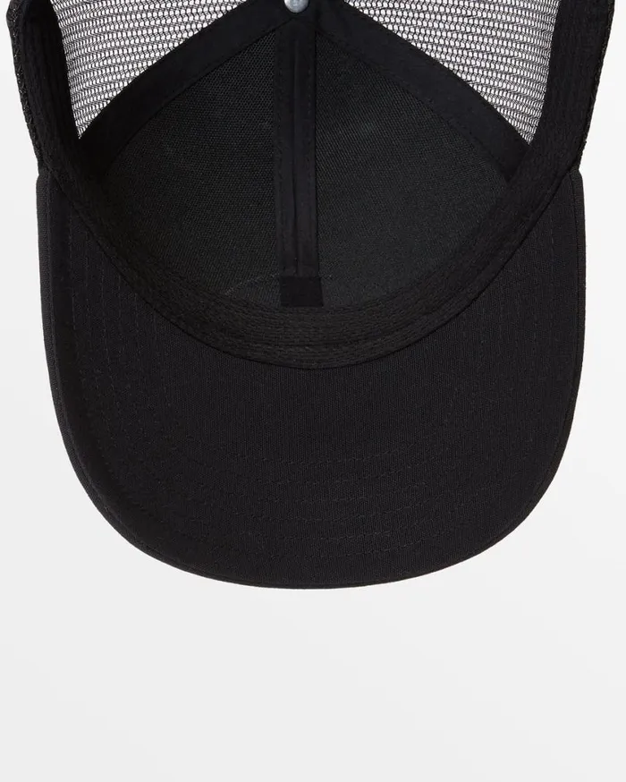 Billabong ADiv Trucker Hat Blacktan Mens Beanies Billabong ADiv Trucker Hat Blacktan Mens Beanies
