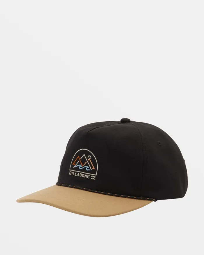Billabong Adventure Division Baseball Hat Blacktan Mens Beanies