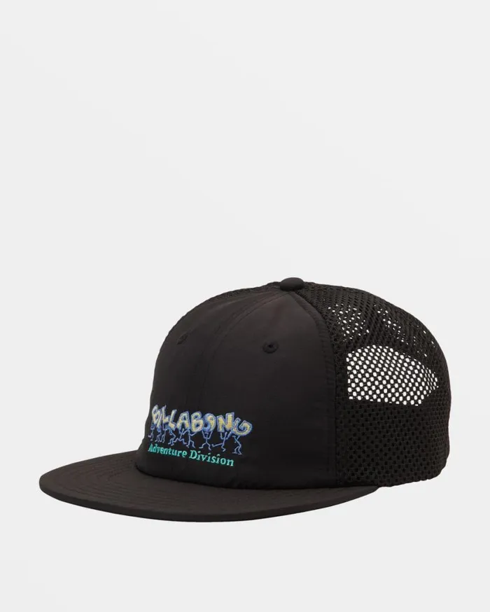 Billabong Adventure Division Trails Trucker Hat Black Mens Accessories