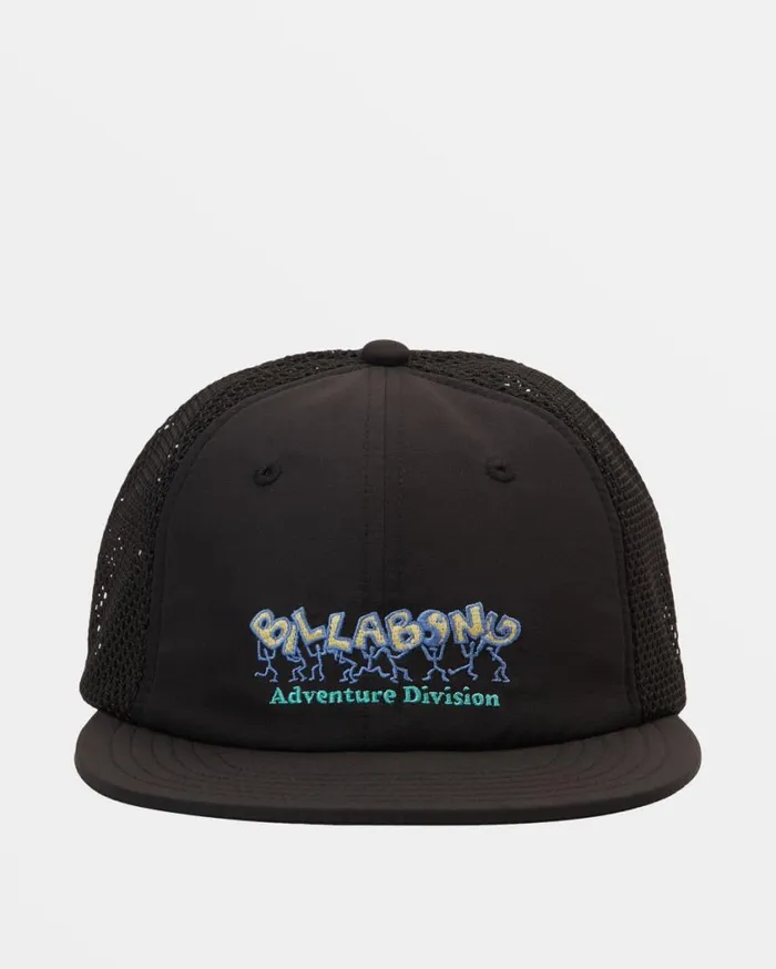 Billabong Adventure Division Trails Trucker Hat Black Mens Accessories Billabong Adventure Division Trails Trucker Hat Black Mens Accessories