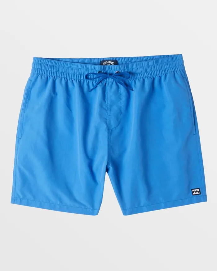 Billabong All Day Layback 16034 Swim Trunks Bright Blue Mens Short Length 16034 8211 175034