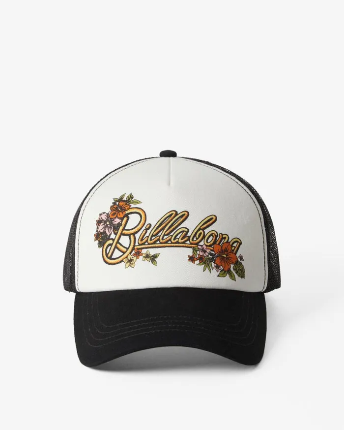 Billabong Aloha Forever Trucker Hat Black Multi 1 Womens Hats and Beanies Billabong Aloha Forever Trucker Hat Black Multi 1 Womens Hats and Beanies