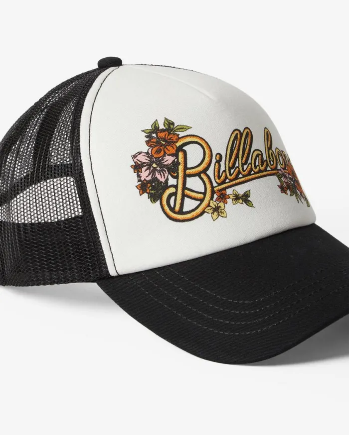 Billabong Aloha Forever Trucker Hat Black Multi 1 Womens Hats and Beanies Billabong Aloha Forever Trucker Hat Black Multi 1 Womens Hats and Beanies