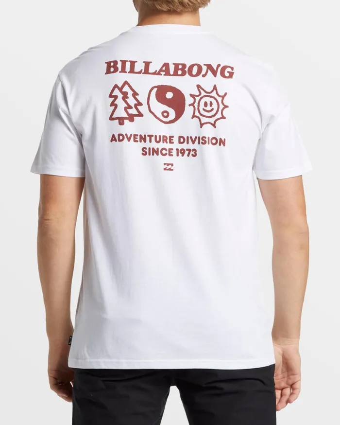 Billabong Balance OG TShirt White Mens TShirts