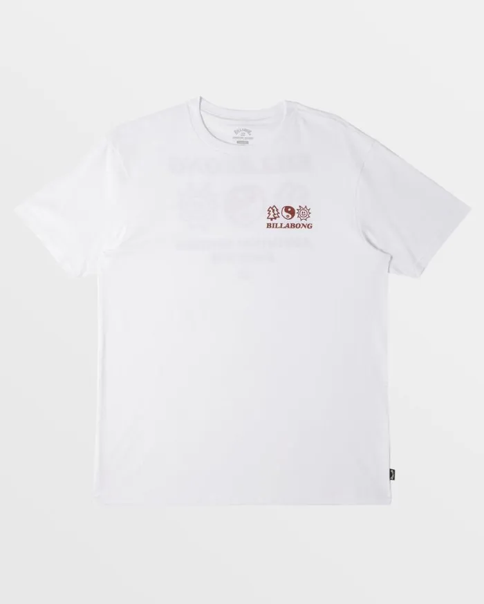 Billabong Balance OG TShirt White Mens TShirts