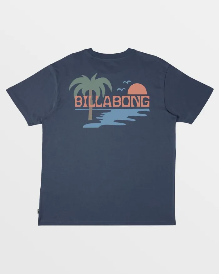 Billabong Beach Club TShirt Navy Mens TShirts
