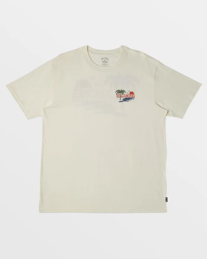 Billabong Beach Club TShirt Off White Mens TShirts Billabong Beach Club TShirt Off White Mens TShirts