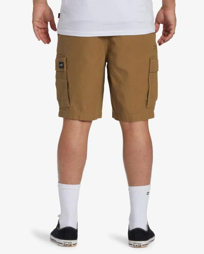 Billabong Combat Cargo Shorts Light Khaki Mens Shorts Billabong Combat Cargo Shorts Light Khaki Mens Shorts